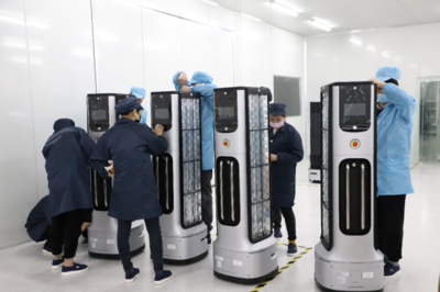 深兰科技:LG首批智能消毒机器人产品顺利交付!